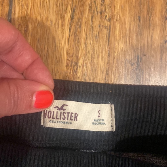 Hollister grey and black joggers - Picture 2 of 8